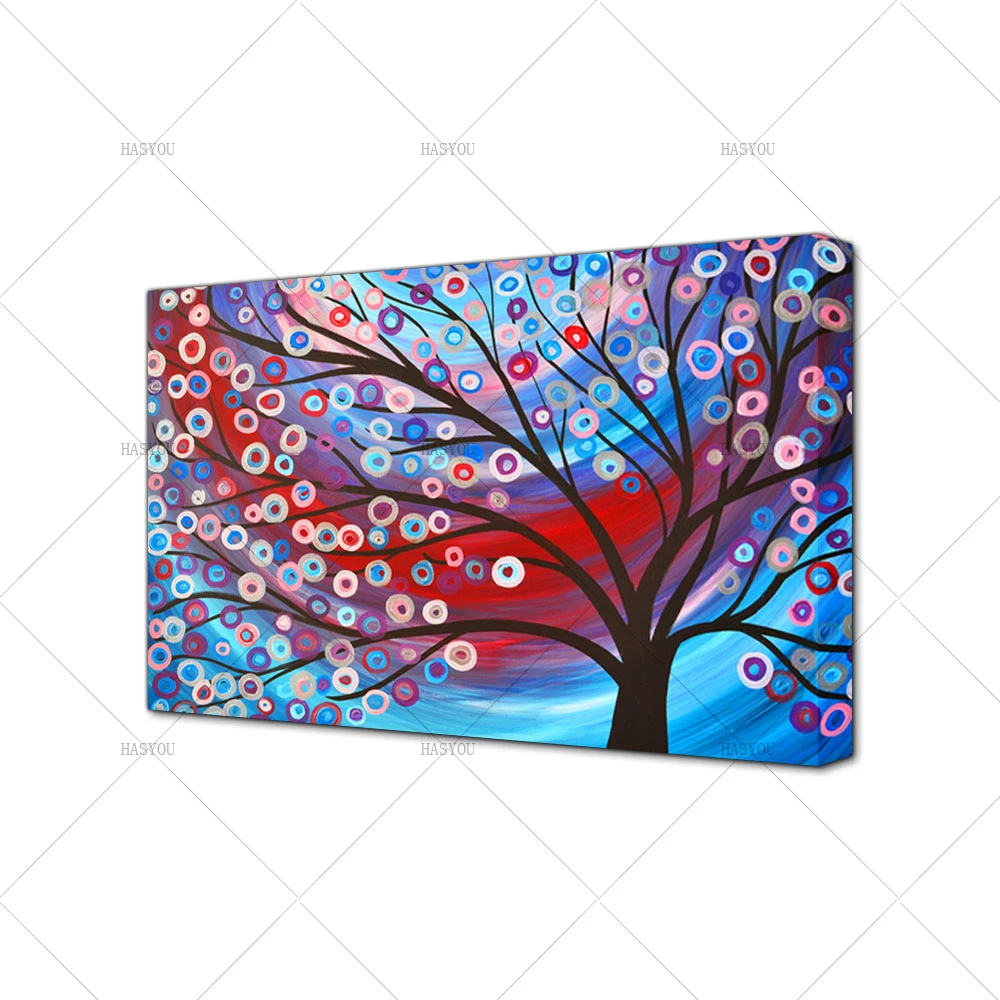 Abstract-Landscape-Money-Tree-Oil-Painting-Hand-Painted-Canvas-Art-Wall-Mural-Picture-Decoration-No-frame (1)