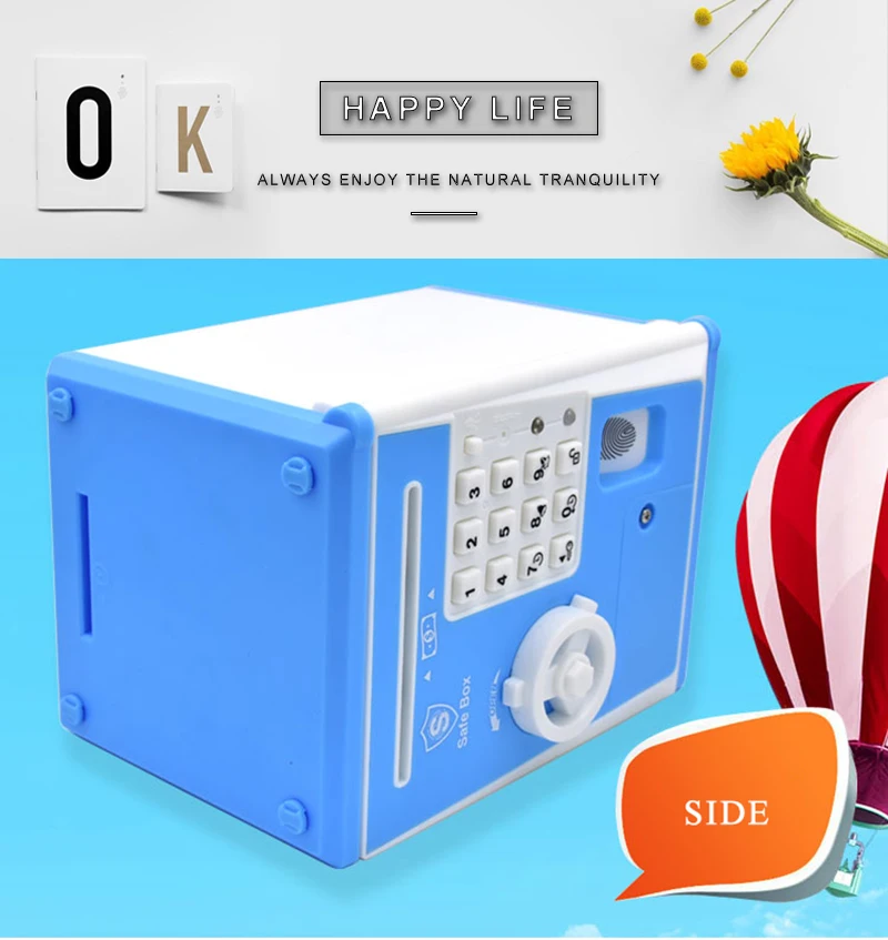 bank electronic cash drawer wooden money box houten spaarpot coin bank money box savings bank bank coin big piggy bank empty capsules spirit box coin jar gelatin capsules empty unicorn  (2)