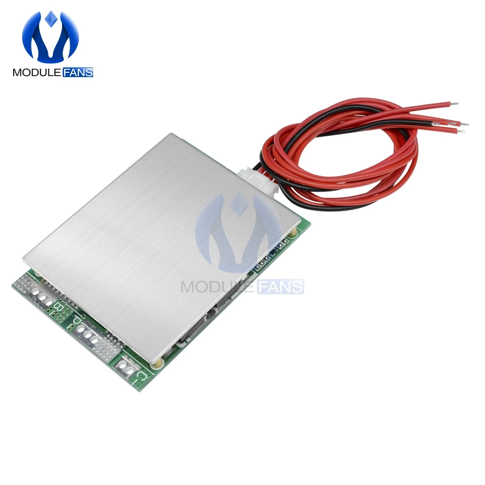 

4S 4 Serial Series 12V 100A Balance 18650 Battery Cell BMS Protection PCB Board Module For LiFePo4 Diy Kit Electronic PCB Board