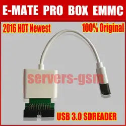 Горячие Новые 100% оригинальный MOORC E-MATE PRO USB 3,0 sdreader и E-MATE PRO BOX EMMC работы