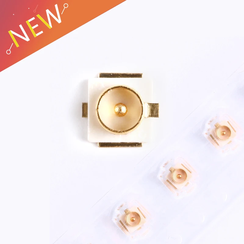 

100PCS/LOT U.FL-R-SMT U.FL IPEX / IPX joint SMT Connect PCB Board Connectors SMD IPX Male socket MINI Card Antenna Pedestal