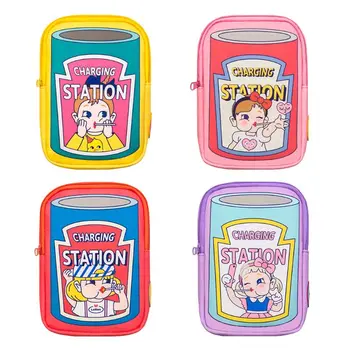 

Portable Travel Storage Organizer Bag Case Digital USB Cable Earphone Electronic Bags 13.5x18.5cm