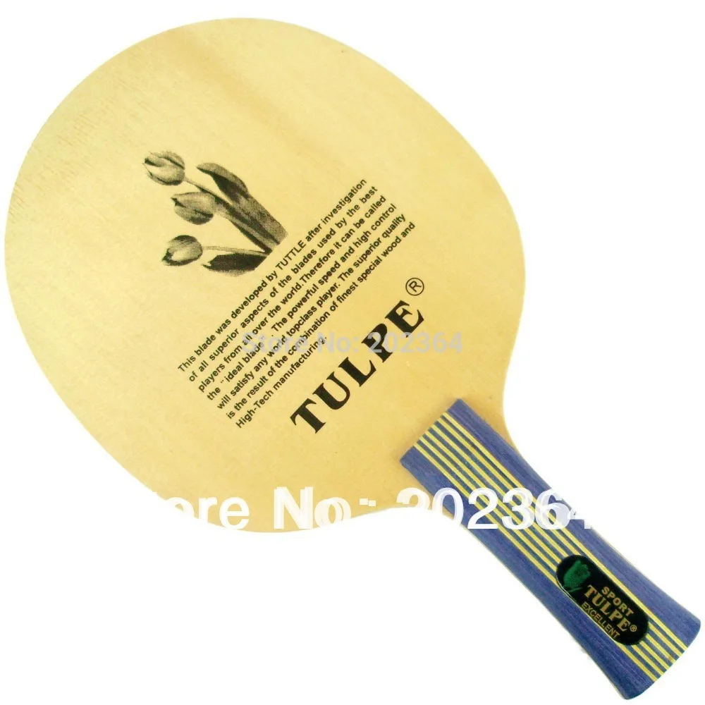 

Kokutaku Tulpe T-7010 (Powerful Speed and High Control) Table Tennis Blade (Shakehand) for PingPong Racket