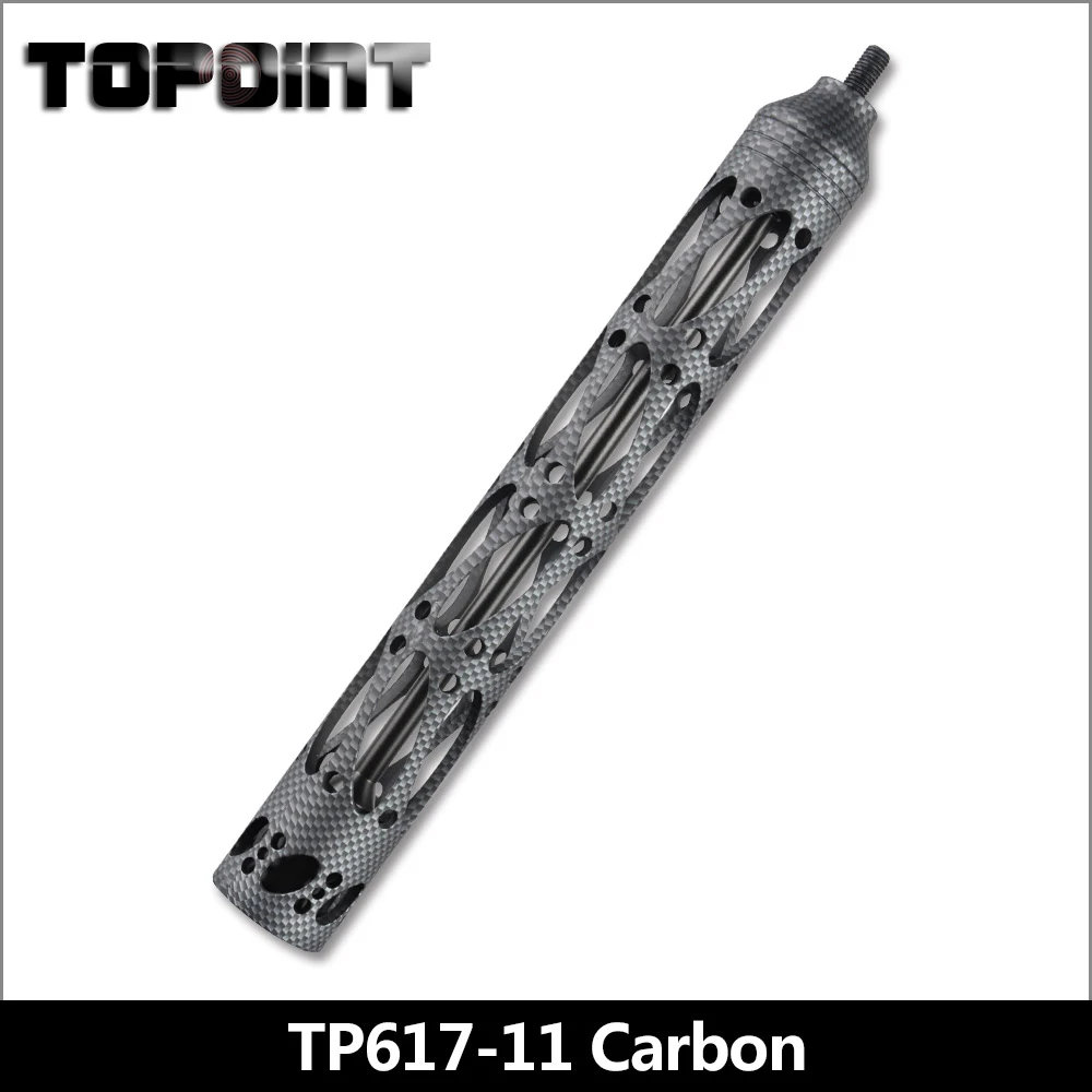 Topoint-Archery-Bow-stabilizer-TP617-11-CNC-machined-11-10-oz-5-Colors-can-be-selected-(5)