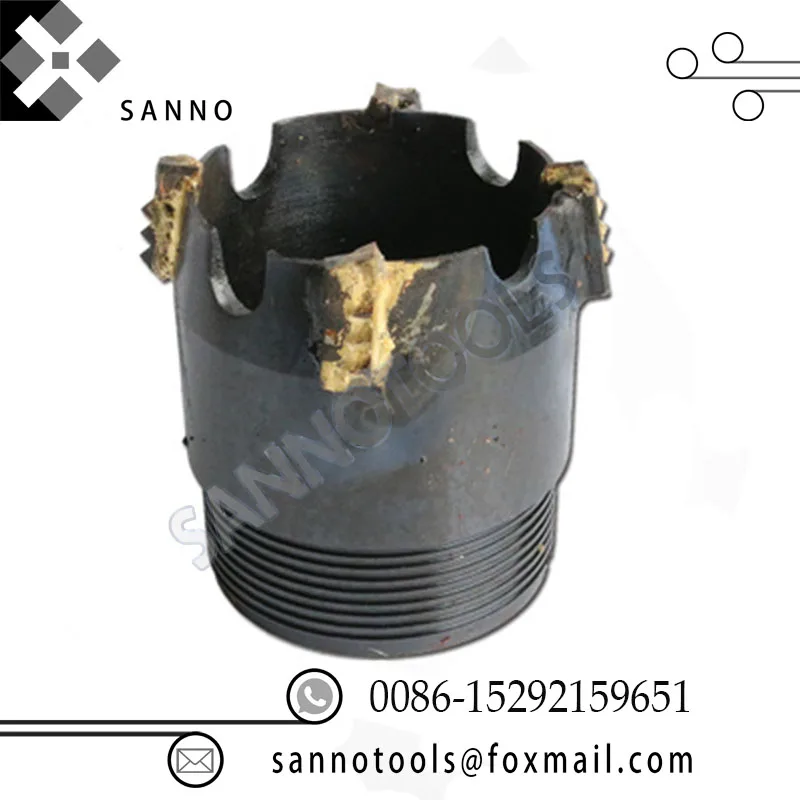 

High hardness pineapple drill bits red rock bits round type alloy claw drill bit can be customized for geological prospecting
