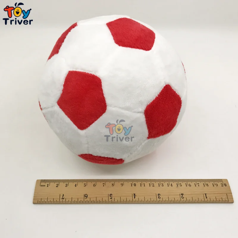 Finest  15cm Soccer Ball Plush Sport Toy World Football Fan Memorable Stuffed Doll Baby Kids Boy Boyfriend 