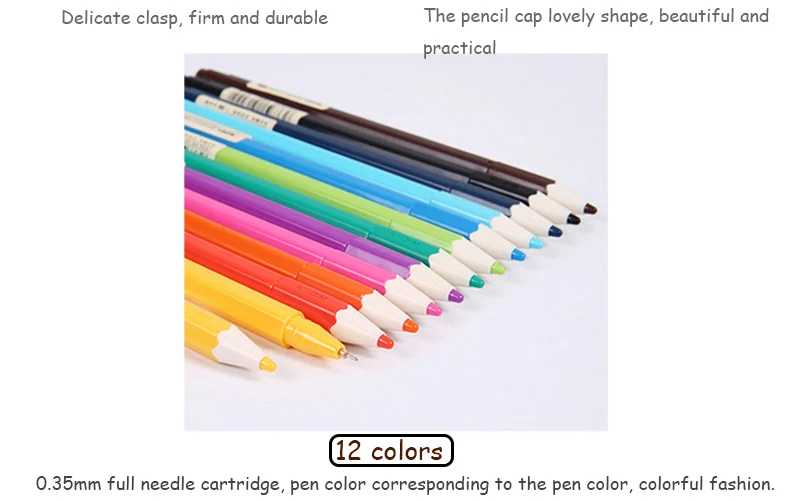 Ternos o Sabor de Estudantes Caneta Série 0.35mm 12 Escritório Sinal Especial m & g Agpa6705 Cor 10 0.35mm 12 cor ternos o sabor de