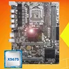 Brand new desktop motherboard HUANAN ZHI X58 LGA1366 motherboard with processor Intel Xeon X5675 3.06GHz USB3.0 RAM 2 channels ► Photo 1/5