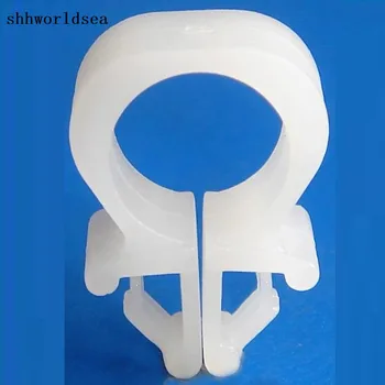 

shhworldsea auto clip fastener for holding multiple cables or tubes for mazda 9927-70-901 fits into 6mm hole