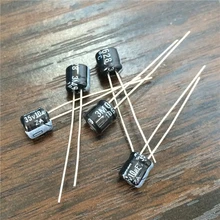 10 шт. 10 мкФ 35V RUBYCON ZA Series 5x5 мм ультра низким сопротивлением 35V10uF Алюминий электролитический конденсатор с алюминиевой крышкой