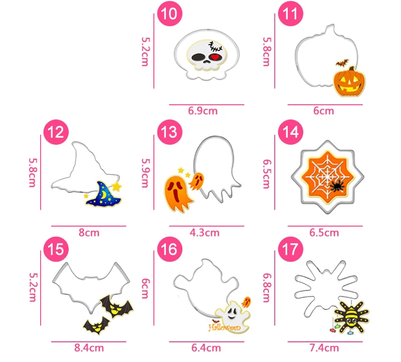 Halloween Cookie Cutter Mold (3)