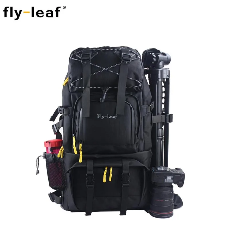 Camera Bag Double Shoulder Photo Bag Large Capacity Travel Men Women Camera Backpack For font b
