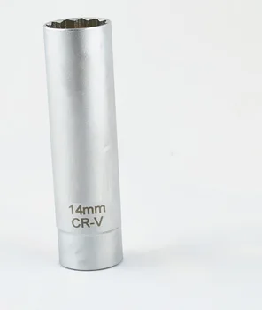 

14MM--16MM Magnetic spark plug socket wrench spanner auto truck repairing tool part