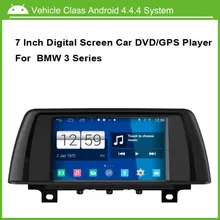 Android 4.4.4 System Car DVD Player for BMW 3 series 2014 with GPS Navigation Capacitive multi touch screen 1024*600 HD