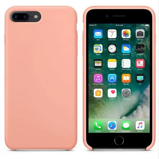 flamingo Роскошный силиконовый чехол для iPhone X XR XS Max противоударный чехол для iPhone 7 8 Plus 6 6 S 5s SE жидкий мягкий чехол из ТПУ - Цвет: flamingo