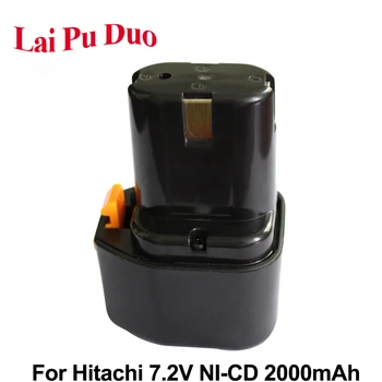 

7.2V 2.0Ah NI-CD Replacement Power Tool Battery For Hitachi Drill:EB7, FEB7S,EB712S,EB714S,DN10DSA,EB7G,EB7M,EB7S,325292