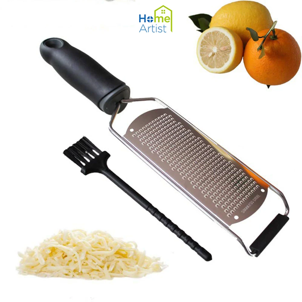 TEENRA-1Pcs-12-Inch-Lemon-Zester-Grater-Stainless-Steel-Cheese-Grater-Microplane-Chocolate-Cheese-Grater-Fruit