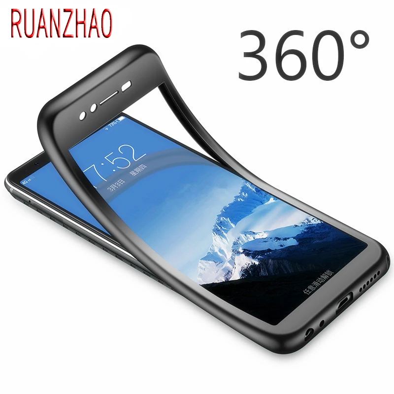 360 градусов мягкий силиконовый корпус TPU для samsung Galaxy S7 край S8 S9 плюс крышка note8