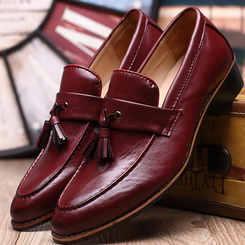 slip on shoes with tassels