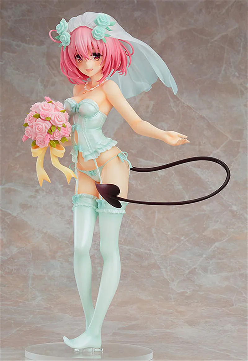 Японское аниме 25 см сексуальные фигурки MaxFactory MF TO LOVE RU Momo Belia Deviluke свадебное