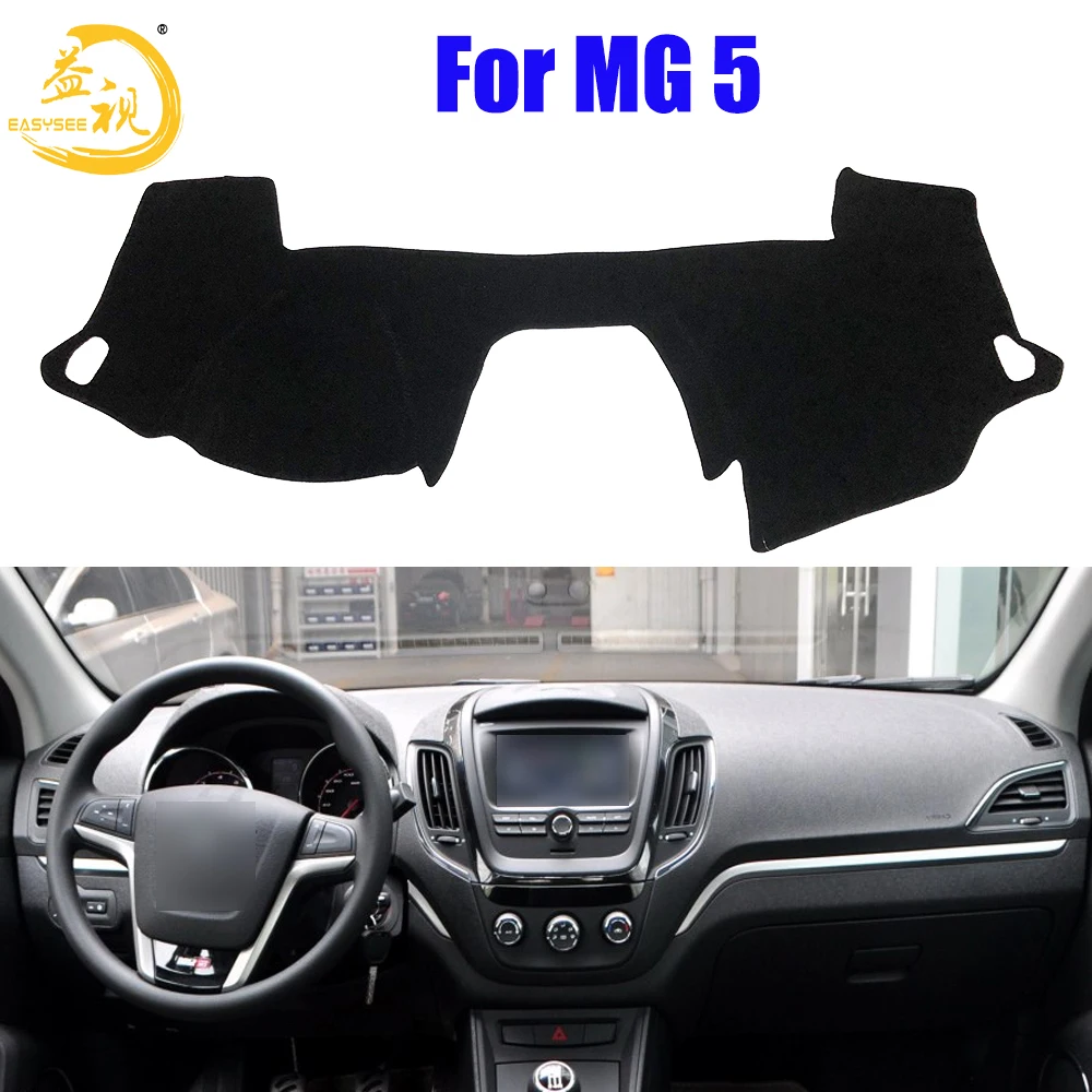

Easysee Dashboard Cover Pad Dashmat Dash Mat Sun Shade Dash Board Cover Carpet For MG5 Dust proof