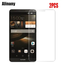 2 шт закаленное стекло huawei mate 7 Защита экрана huawei mate 7 MT7-L09 MT7-TL10 MT7 TL10 L09 mate 7 закаленное стекло