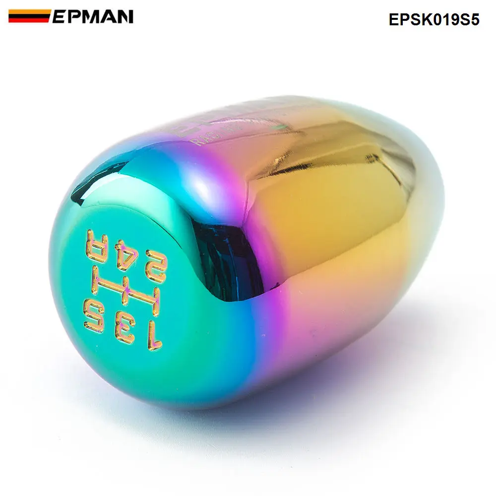 Спортивный EPMAN Универсальный Красочные Алюминий рукоятка рычага переключения передач гоночный Шестерни ручки для большинства автомобилей переключения передач Konbs EPSK019S5