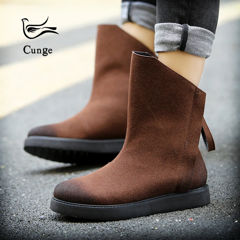 

cunge new Military Bootsr Men High Top Boots hiking shoes Breathable Shoes Leisure Outdoor Men Winter Shoes Autumn Boots For Men