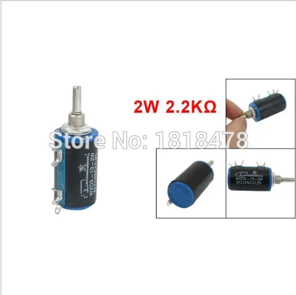

Wxd3-13 2 W 2.2 K ohm Multi potensiometer Wirewound gilirannya Pot