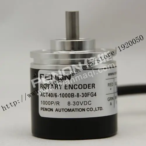 

ACT40 / 6-1000B-8-30FG4 stable performance rotary encoder 1000 pulse solid shaft 6mm