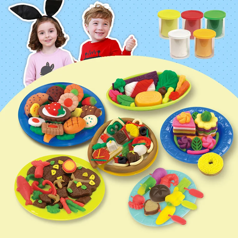 

Plasticine Mold Tool Set Color Mud Pig Noodle Machine Child Girl Play House Toy Children Fun Educational Toy