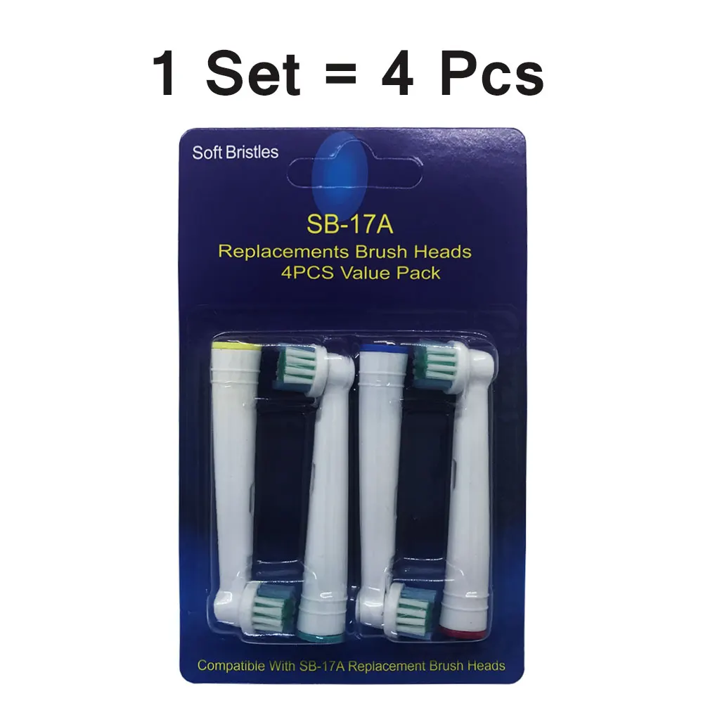 

12pcs/Pack Precision Compatible Electric Toothbrush Brush Heads Keep Clean Replacement For Braun Oral B Soft Bristle