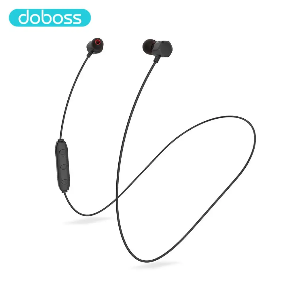 

Doboss Bluetooth Headset Stereo Bass With Mic Magnetic Wireless Headphones Bluetooth 5.0 Handsfree ear buds For iPhone Xiaomi