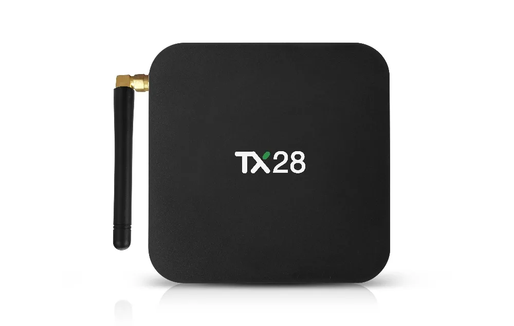 TX28 умные телевизоры коробка Android 7,1 4 Гб 32 RK3328 ядра 2,4 г/5 ГГц Wi Fi Bluetooth 4,1 HDMI 2.0a USB 3,0 ТВ Декодер каналов кабельного телевидения
