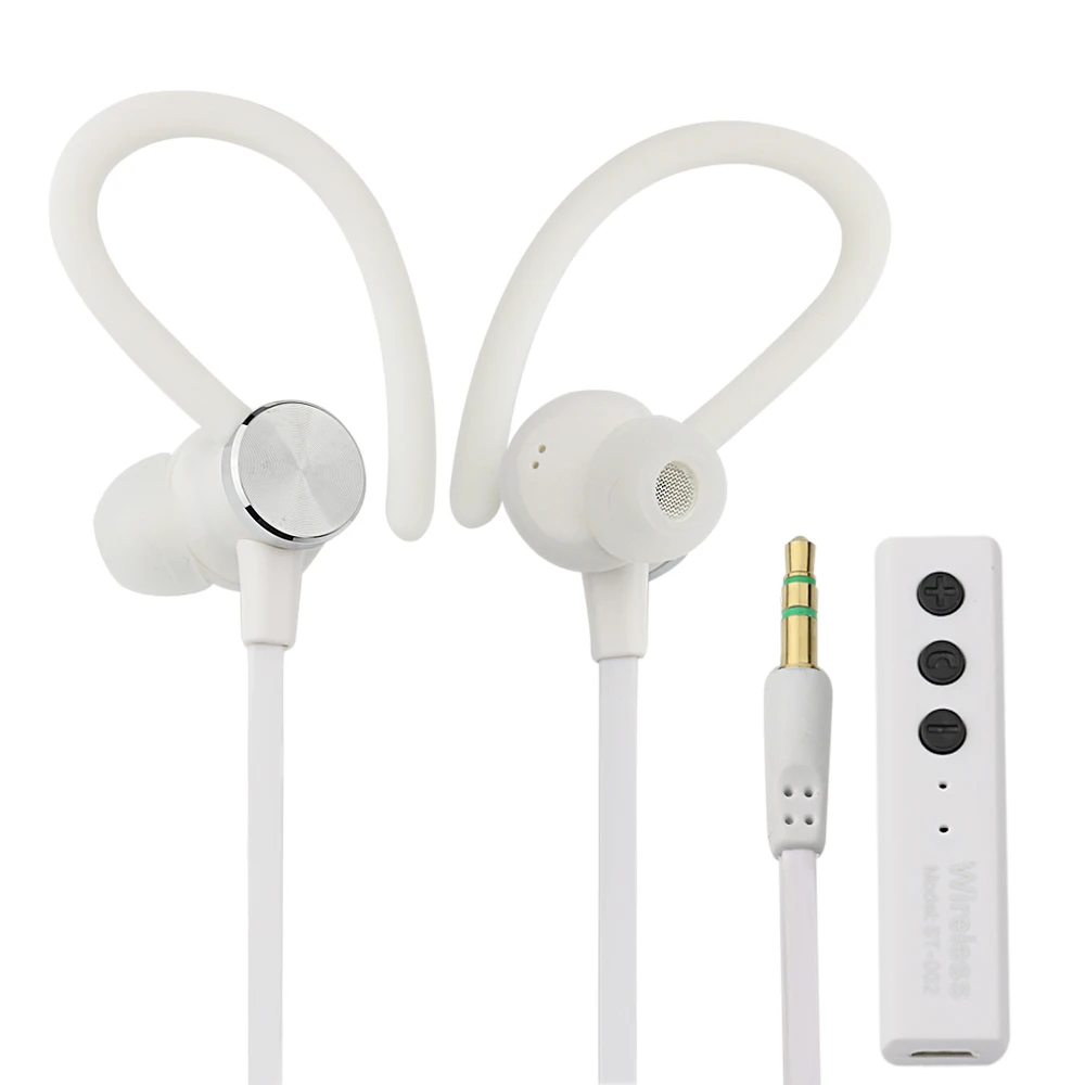 

Wireless Bluetooth 4.1 Earphones and Earpiece Stereo Music Sports Running Earset Ecouteur with Mic For Samsung Phones Wholesale