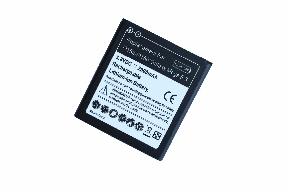 1x2900 mAh B650AC запасная литий ионная батарея для Samsung Galaxy Mega 5 8 I9150 I9152 I9508 I959 I9502 Bateria