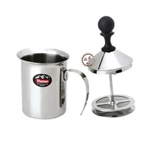Marke neue kaffee französisch pressen tiamo original doppelschicht filterpresse topf 400 ml modell nr. ha1529 edelstahl freies verschiffen