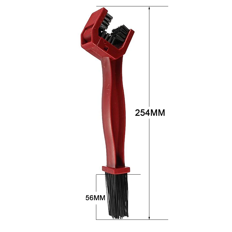 Sale AQQ Plastic Cycling Motorcycle Bicycle Chain Clean Brush Gear Grunge Brush Cleaner Outdoor Cleaner Scrubber Tools 4