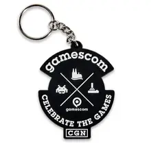 CGN Benutzerdefinierte Logo PVC Schlüsselanhänger Schwarz Schlüsselanhänger Logo Werbeartikel Mit Logo Individuelle Schlüsselanhänger chaveiros personalizado(China)