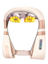 Body Massage Kneading Shawl Vertebra Massage Professional Neck Shoulder Device Car Household Back Massager 4D Neck Massager Tool