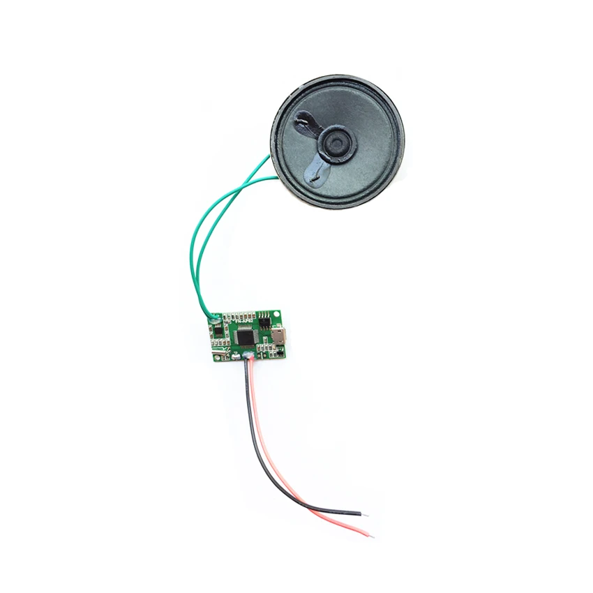 

Auto-start MP3 Voice Module Programmable MP3 Sound Module with 1 Watt Speaker Autoplay Recordable Audio Module