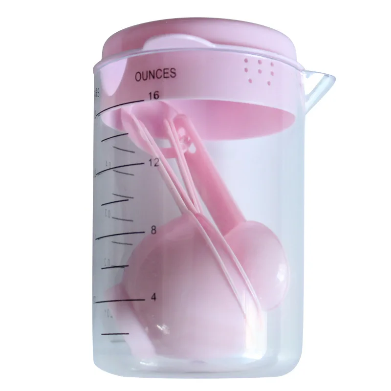 Hot Plastic Measuring Cups Kitchen Tools Measuring Spoon Scoop Set Tools for Baking Coffee Tea Kitchen Gadgets - Image 6