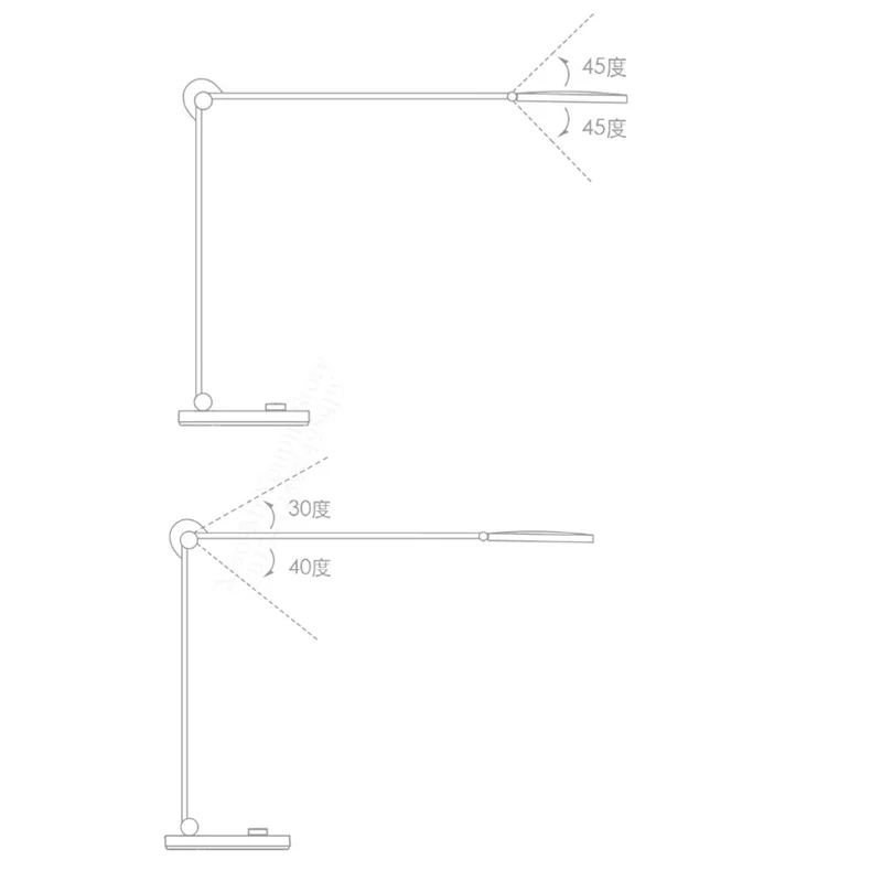 Светодиодный Настольный светильник Xiaomi Mijia, профессиональная умная Настольная лампа с защитой глаз, светильник для чтения с затемнением, домашний комплект, светильник для чтения