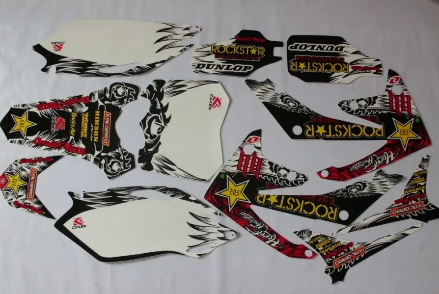 

NEW motorcycle motocross 3M graphics kit DECALS stickers for honda moto dirt pit CRF250 250 BIKES parts