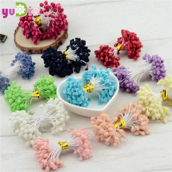 

1000PCS/lot wholesale multicolor DIY 5 mm foam flower stamen pistil stamen cake decoration and DIY