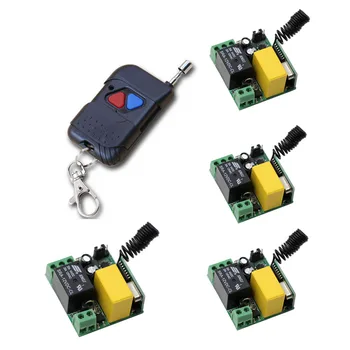 

AC220V Wireless Remote Control Switch Mini 1CH Relay Module Receiver Transmitter 315Mhz For Pump Motor Lamp Lights Door