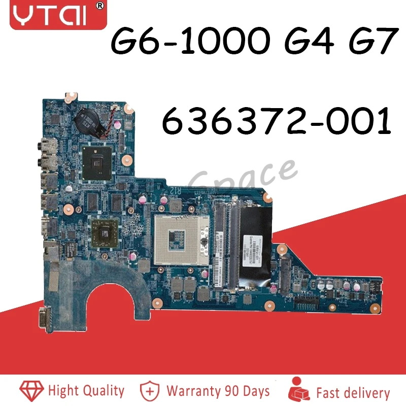 636372-001 для hp Pavilion G6-1000 материнской G4-1000 G7 материнская плата для ноутбука HM55 6470/1G DA0R12MB6E0 DA0R12MB6E1 Бесплатная доставка