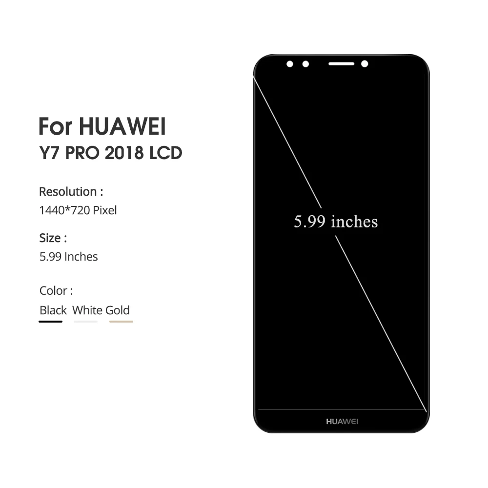 5,9", huawei Y7, ЖК-дисплей, сенсорный экран для huawei Y7 Pro, ЖК-дисплей с рамкой LDN L22 LX2 L21 L23 LX1 L29, экран