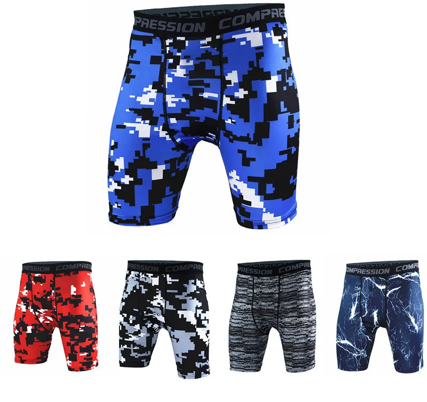 

Men's beach wear for men mens Shorts homens Workout Compression Hot Shorts