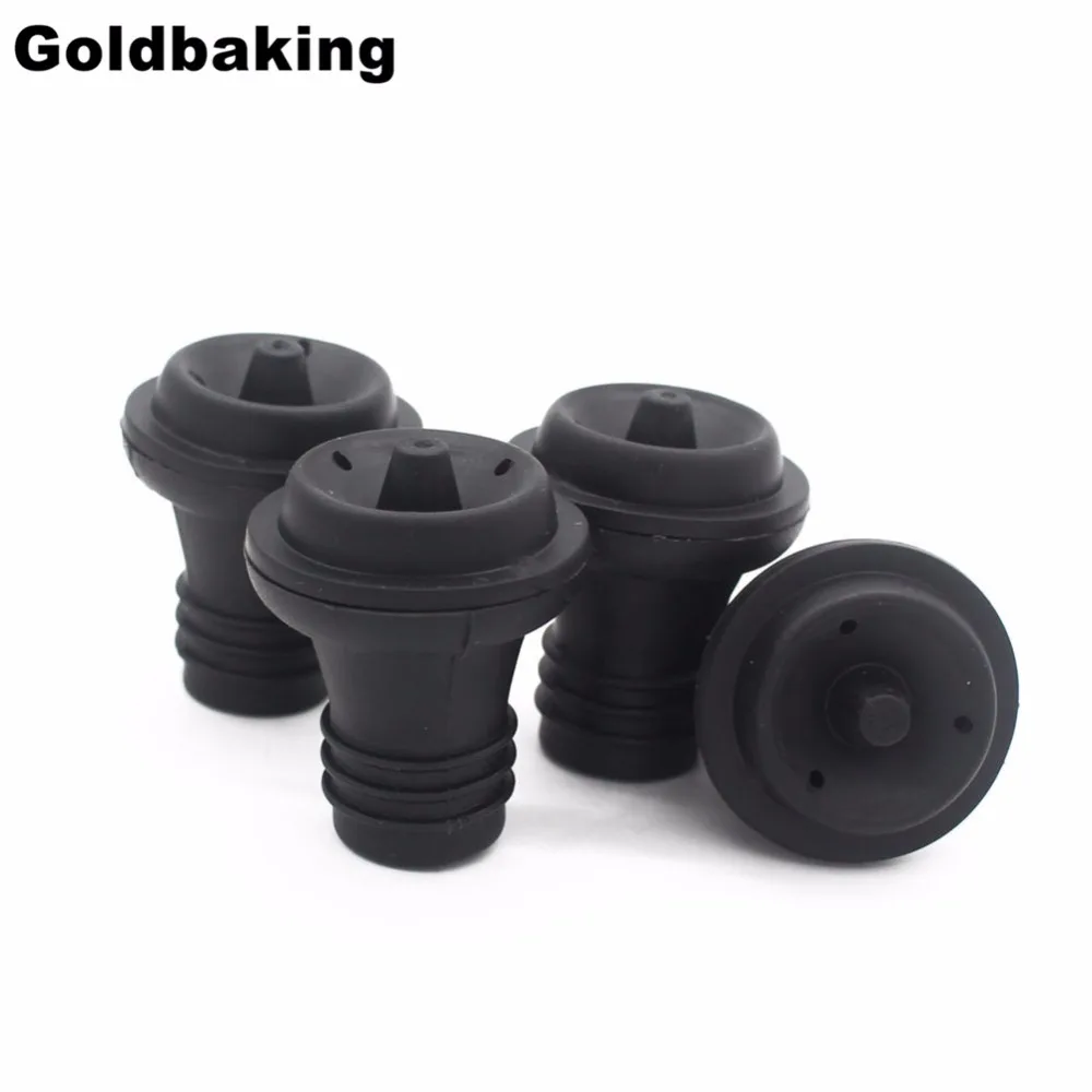 

4 Pieces Rubber Vacuum Wine Pump Preserver Stoppers
